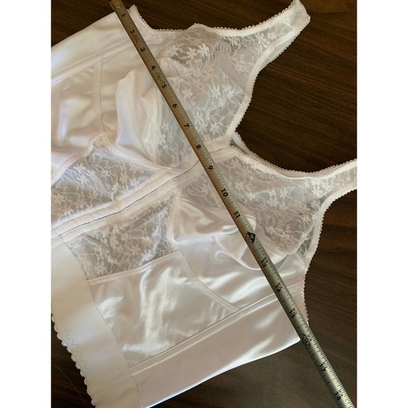 Exquisite Form long line Bra size 44C White new - Picture 12 of 13